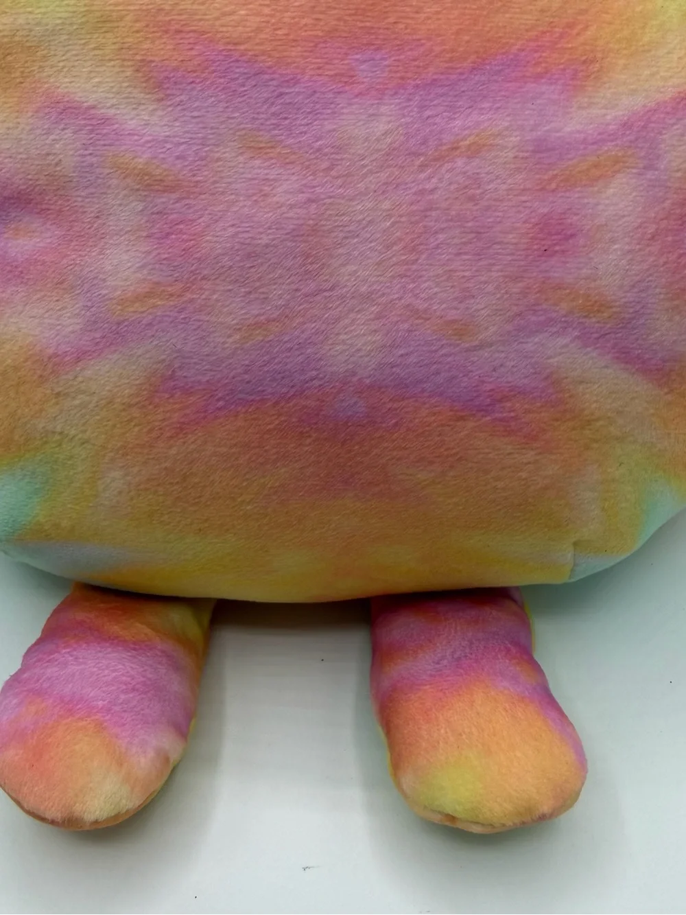 Kids Preferred Cuddle Pals Tie Dye Bunny Plush 20” Pastel Rainbow Stuffed Animal